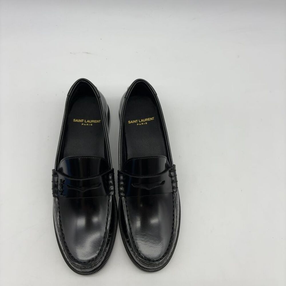 Saint Laurent Loafer Penny Slippers - Picture 4 of 8